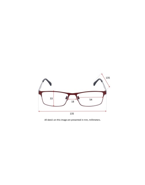 RED METAL - Lunettes de lecture