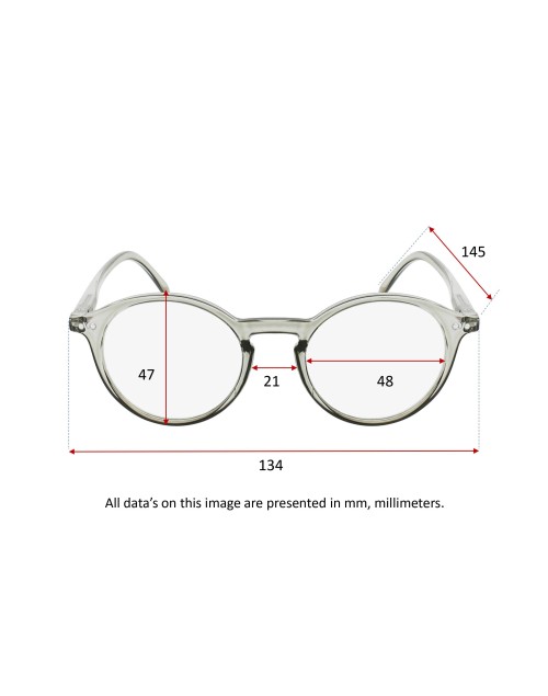 GREY CRISTAL - Lunettes de lecture