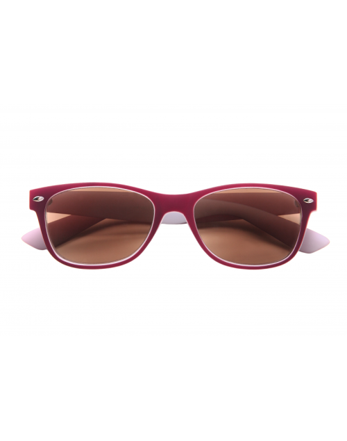 SOL BURGUNDY - Óculos de leitura solar - modelo misto - 5144