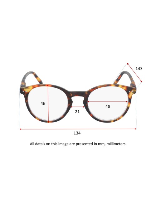 3IN1 TURTLE - Occhiali da lettura 3 in 1 - 7505