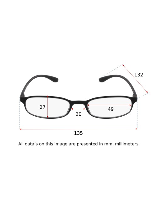 FLEXIBLE BLACK - Lunettes de lecture