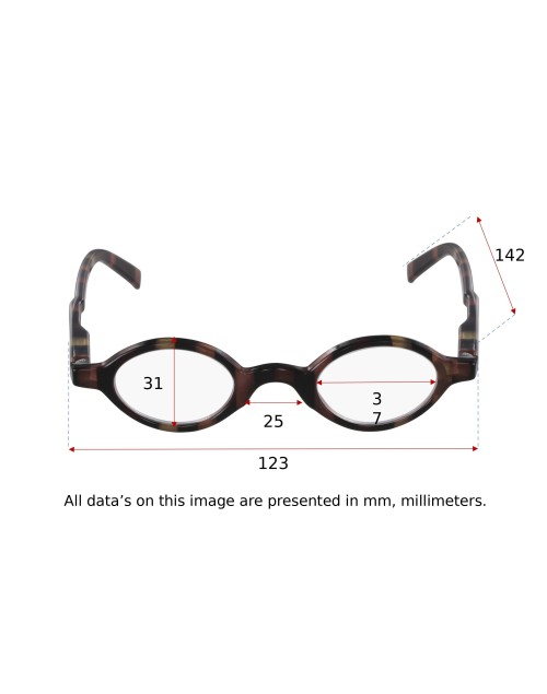 LITTLE BROWN - Lunettes de lecture