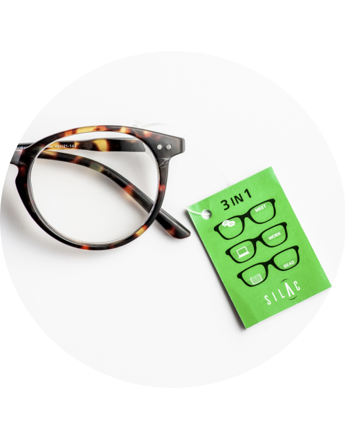 3IN1 TURTLE - Occhiali da lettura 3 in 1 - 7505